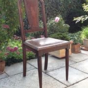 5 Stühle, Antiquität, Holzstuhl, Jugendstil, Stuhl