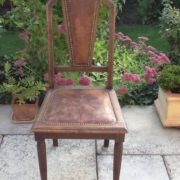 5 Stühle, Antiquität, Holzstuhl, Jugendstil, Stuhl