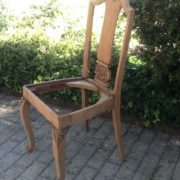 5 antike Stühle, Holzstühle (Landhausstil, Antiquität)