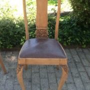 5 antike Stühle, Holzstühle (Landhausstil, Antiquität)