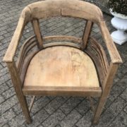 Schreibtischstuhl, Holzstuhl, Stuhl (Antiquität, Shabby-chic)