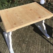 Kinderschreibtisch mit Stuhl, Holztisch (shabby,Landhausstil)