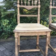 3 antike Holzstühle (Gründerzeit, Landhausstil, Antiquität)