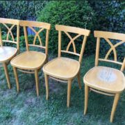 6 alte Stühle, Holzstühle (Shabby, Landhausstil)