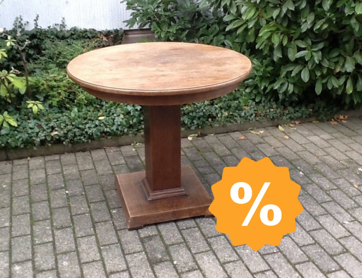 Antiker Holztisch Esstisch Jugendstil Troedelmoebel Com