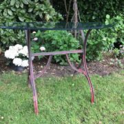 Gartentisch, Tisch, Tischgestell (aus Metall)