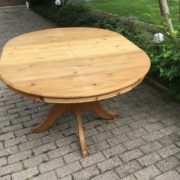 Ausziehbarer Esstisch, Tisch, Holztisch (Landhausstil)