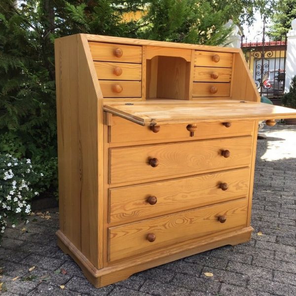 Sekretär, Kommode, Holzkommode (Landhausstil, Shabby)