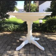 Ausziehbarer Esstisch, Holztisch (Shabby-chic, Landhausstil)