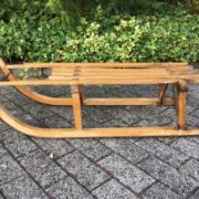 Schlitten, Holzschlitten (Dekoration, Shabby)