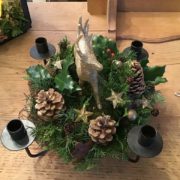 Adventskranz, Dekoration, Tischdeko (Shabby, Landhausstil)