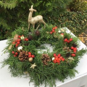 Adventskranz, Dekoration, Tischdeko, Weihnachtsdeko