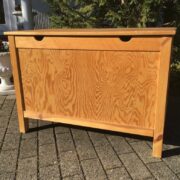 Holzkiste, Truhe, Aufbewahrungsbox, Deckeltruhe