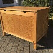 Holzkiste, Truhe, Aufbewahrungsbox, Deckeltruhe