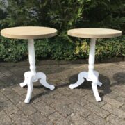 2 Beistelltische, Holztische, Nachttische (Shabby, Landhausstil) 2 Beistelltische, Holztische, Nachttische (Shabby, Landhausstil)