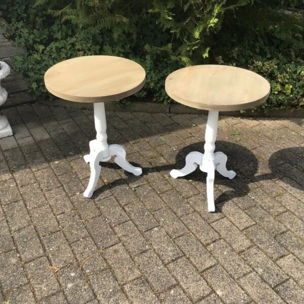 2 Beistelltische, Holztische, Nachttische (Shabby, Landhausstil) 2 Beistelltische, Holztische, Nachttische (Shabby, Landhausstil)