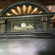 Kleiderschrank, Holzschrank, Bauernmalerei, Garderobenschrank, Schrank (Antiquität, Landhausstil)