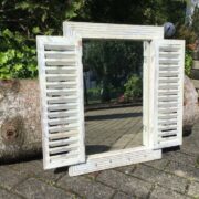 Spiegel, Holzspiegel, Dekoration, Garderobenspiegel (Shabby, Landhausstil)