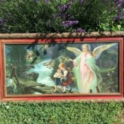 Bild, Bilderrahmen, Heiligenbild (Antiquität, Jugendstil)
