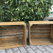 2 Holzkisten, Dekoration (Vintage, Shabby, Landhausstil)