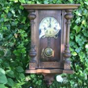 Antike Wanduhr für Bastler (Antiquität, Gründerzeit, Shabby)