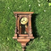 Antike Wanduhr für Bastler (Antiquität, Gründerzeit, Shabby)