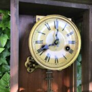 Antike Wanduhr für Bastler (Antiquität, Gründerzeit, Shabby)