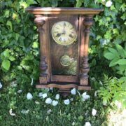Antike Wanduhr für Bastler (Antiquität, Gründerzeit, Shabby)
