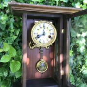 Antike Wanduhr für Bastler (Antiquität, Gründerzeit, Shabby)