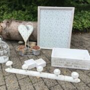 Konvolut: Shabby-chic Dekoration, Landhausstil