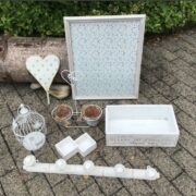 Konvolut: Shabby-chic Dekoration, Landhausstil