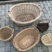 Konvolut: Weidenkörbe, Dekoration (Shabby, Landhaus)