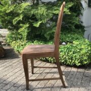 Antiker Stuhl, Holzstuhl (Shabby, Jugendstil)