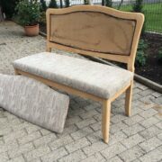 Bank, Holzbank, Polsterbank, Sitzbank, Sofa (Shabby, Landhaus)