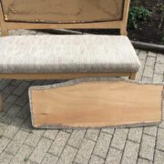 Bank, Holzbank, Polsterbank, Sitzbank, Sofa (Shabby, Landhaus)