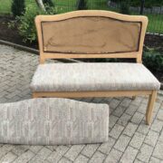 Bank, Holzbank, Polsterbank, Sitzbank, Sofa (Shabby, Landhaus)