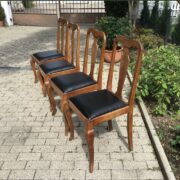 4 antike Stühle, Esszimmerstühle, Stuhl (Antiquität)