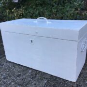 Kleine Truhe, Holztruhe, Aufbewahrung (Shabby, Landhausstil)