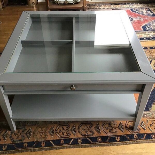 Ikea Liatorp Couchtisch mit Schublade (Landhaus, Shabby)