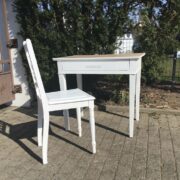 Holztisch mit Stuhl, Kindertisch (Shabby, Landhaus) Holztisch mit Stuhl, Kindertisch (Shabby, Landhaus)