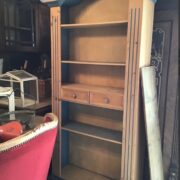 Bücherregal, Regal, Holzschrank (Landhausstil)
