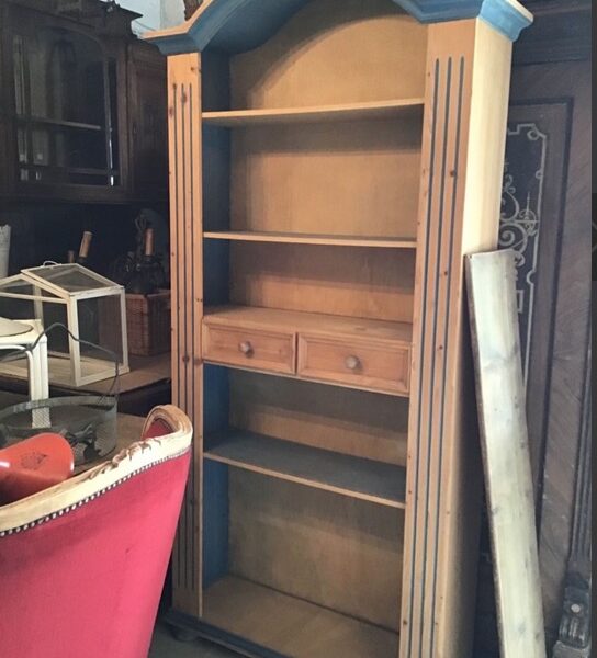 Bücherregal, Regal, Holzschrank (Landhausstil)