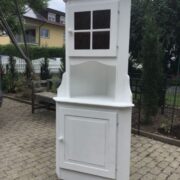 Eckschrank, Vollholz, Schrank (Shabby, Landhaus)