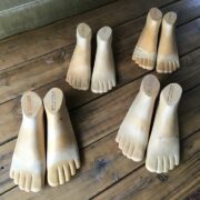 Dekofuß, Schaufensterpuppe, Fußmodelle, 70/80er Jahre (Vintage, Dekoration)