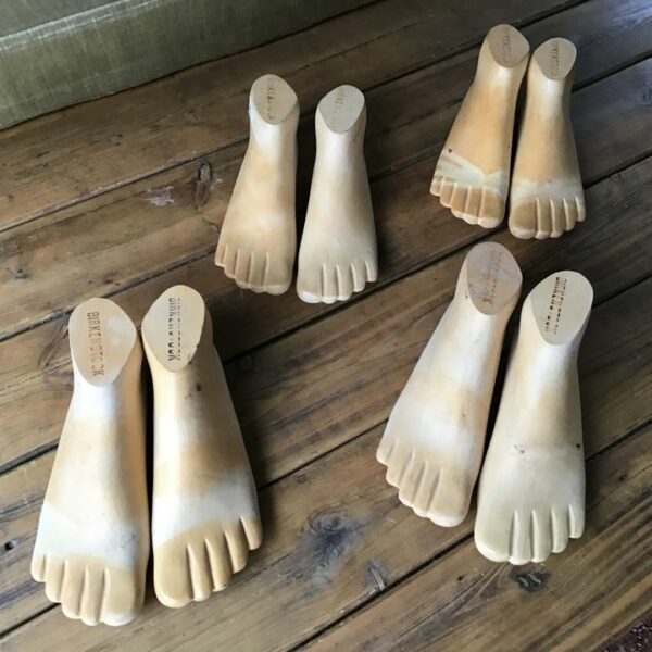 Dekofuß, Schaufensterpuppe, Fußmodelle, 70/80er Jahre (Vintage, Dekoration)