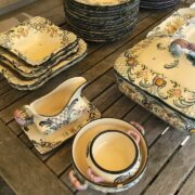 Keramik, Geschirr, Service (Antiquität, Shabby, Landhaus)
