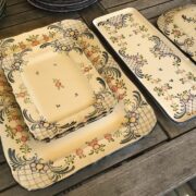 Keramik, Geschirr, Service (Antiquität, Shabby, Landhaus)