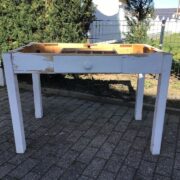 Vintage Tischgestell zum Herrichten (Shabby, Landhaus, Holztisch)