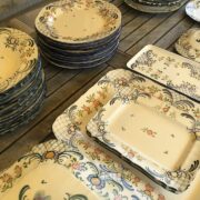 Keramik, Geschirr, Service (Antiquität, Shabby, Landhaus)