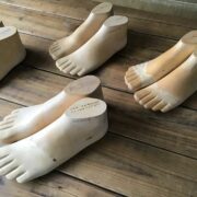 Dekofuß, Schaufensterpuppe, Fußmodelle, 70/80er Jahre (Vintage, Dekoration)